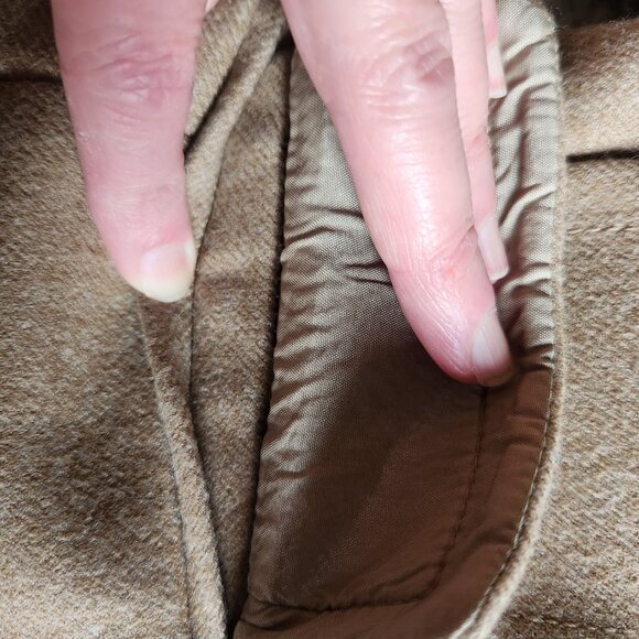 J. Crew Wool Hacking Blazer Camel Size 2 - Picture 13 of 13